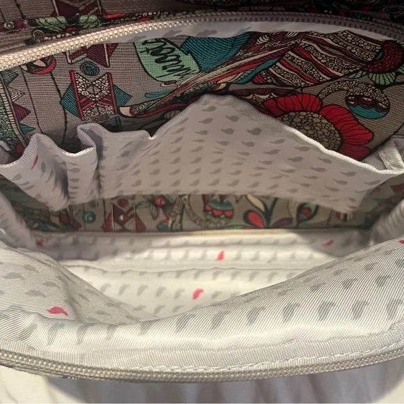 Sakroots Owl print Artists Circle Women's Backpack - Picture 14 of 16